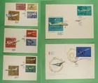 DR WHO 1969 RUSSIA 5 FDC AVIATION COMBO S/S R41608