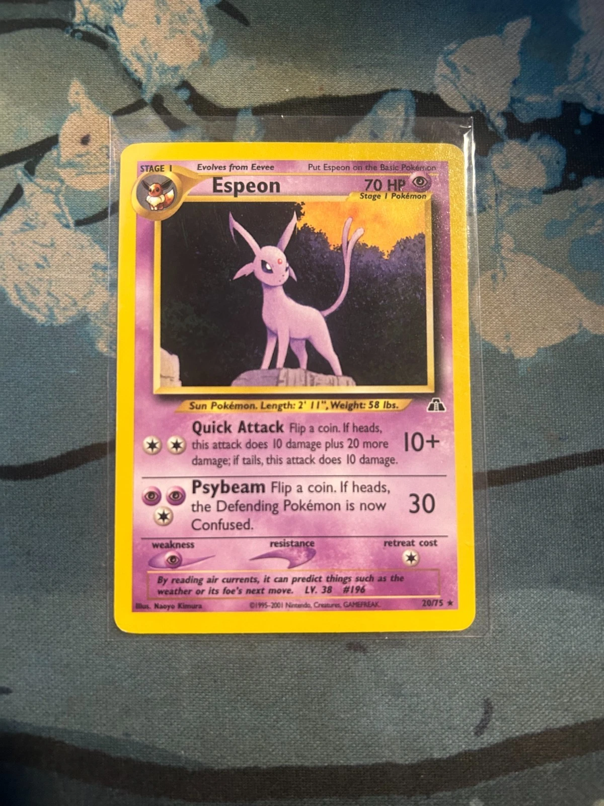 Espeon 20/75 Neo Discovery Regular