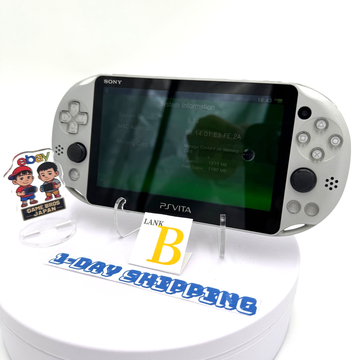 PlayStation Vita - SONY PlayStationVITA 本体 PCH-2000 ZA25 PS Vita PCH 2000 ZA25 Silver Console PSV Slim SONY Tested