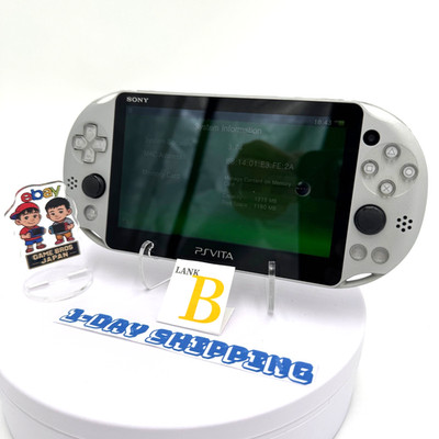 PlayStation Vita - Play Station Vita （PCH-2000 ZA25） Amazon.com: PlayStation Vita Wi-Fi Silver PCH-2000 ZA25