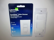Leviton SureSlide Dimmer Switch for Dimmable LED, Halogen and Incandescent Bulbs