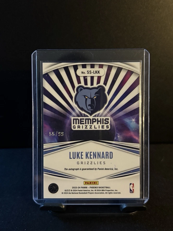 2023-24 Panini Phoenix Stellar Signatures /99 Luke Kennard #SS-LKK Auto - Image 2 of 2