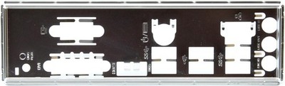 ASUS Prime B450M-K II - Blende - Slotblech - IO Shield   #322697