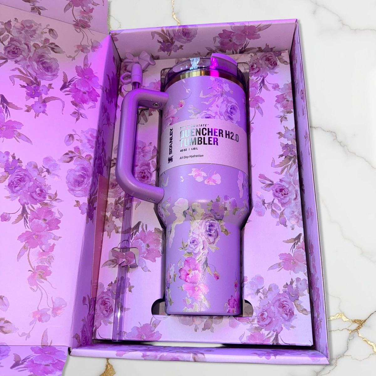 New in Box Stanley Cup Love Shack Fancy 40 Oz Quencher