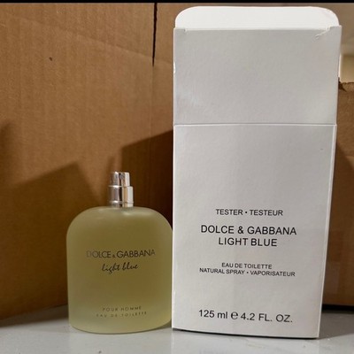Light Blue by Dolce & Gabbana 4.2 oz 125ml Cologne for Men Tester 