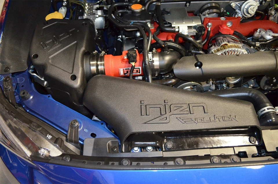 Injen Evolution Cold Air Intake System Black for 15-17 Subaru WRX STI H4-2.5L Foto 3 de 4