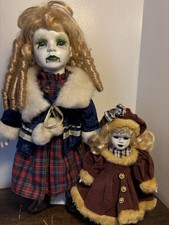 Porcelain Horror Dolls. Halloween Prop Scary. OOAK