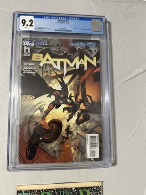 DC Comics, Batman #2 , 2011 (New 52) CGC 9.2