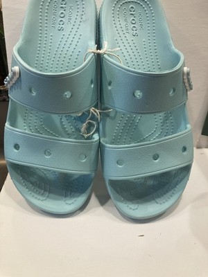 Crocs Classic Slide On Periwinkle Unisex Sandals Men s Size 8 Women s Size 10 !!