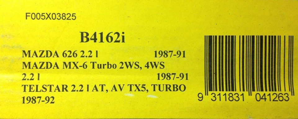 MAZDA 626 MX6 FORD TELSTAR AT F2 2.2 litros y bujía turbo y cables Foto 2 de 3