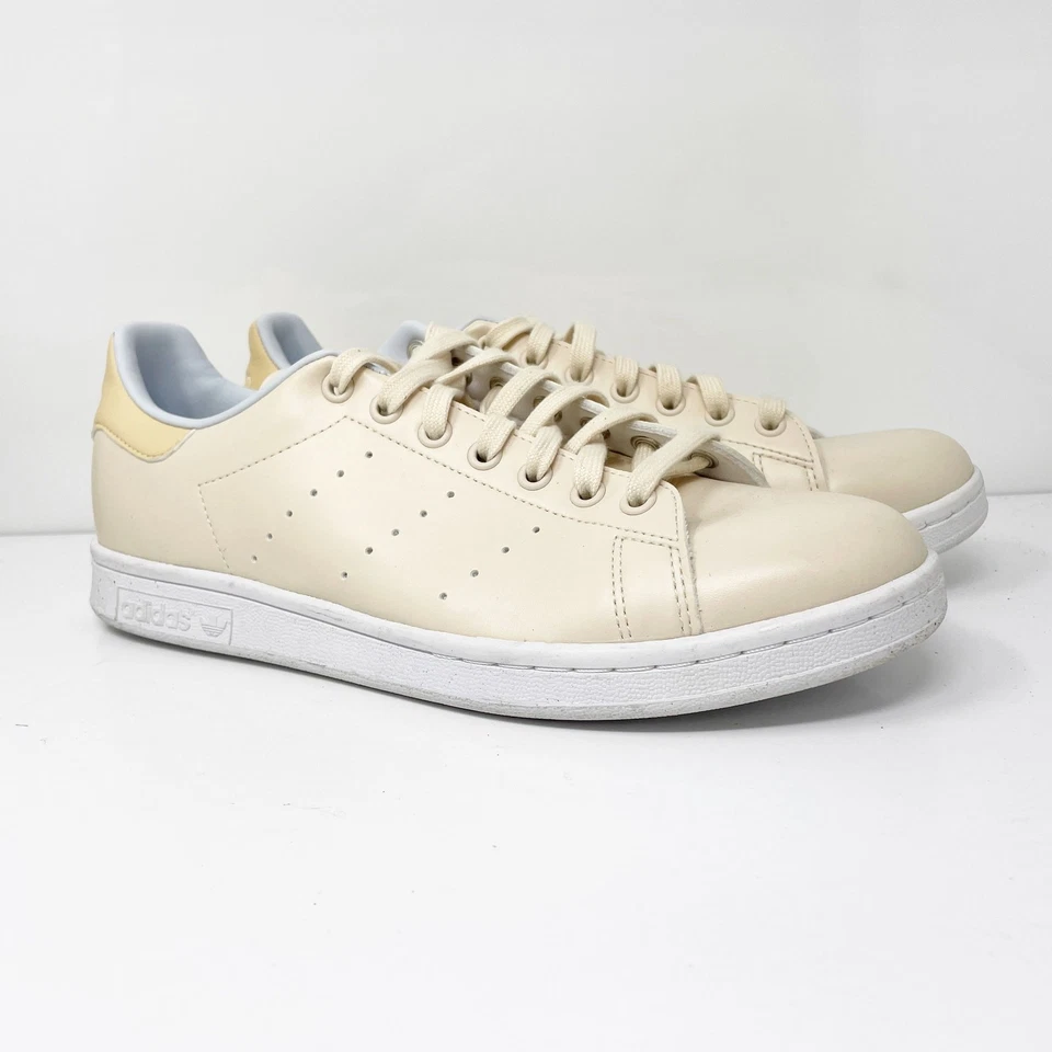 Adidas Womens Stan Smith GV7377 Beige Casual Shoes Sneakers Size 10.5 - Image 2 of 4