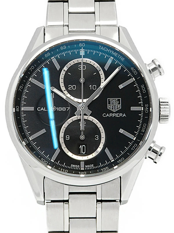 TAG Heuer Carrera Calibre 1887 Chronograph CAR2110.BA0724 Men's Automatic #T098
