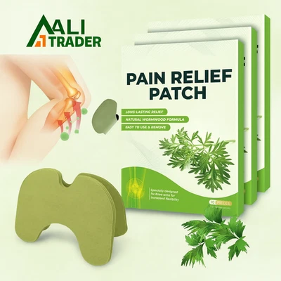 Wellnee Knee Pain Relief Patche Herbal Plaster Joint Ache Knee Pain Relief Pad
