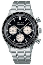 Image of Seiko Men's Watch Chronograph Black Chrono SSB479P1