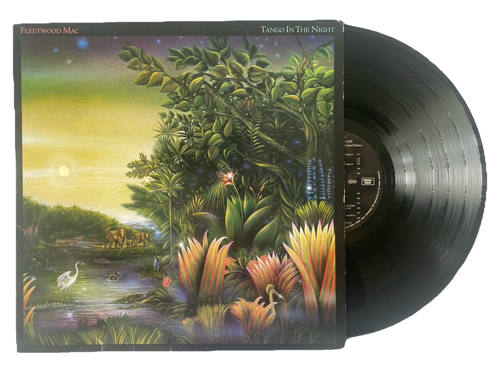 Fleetwood Mac - Tango In The Night Vinyl LP Record WX65 Warner 1987 Vg+ / Vg