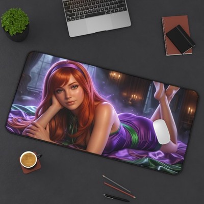 Scooby-Doo Mouse Pad, Daphne Blake Desk Mat, Anime Decor