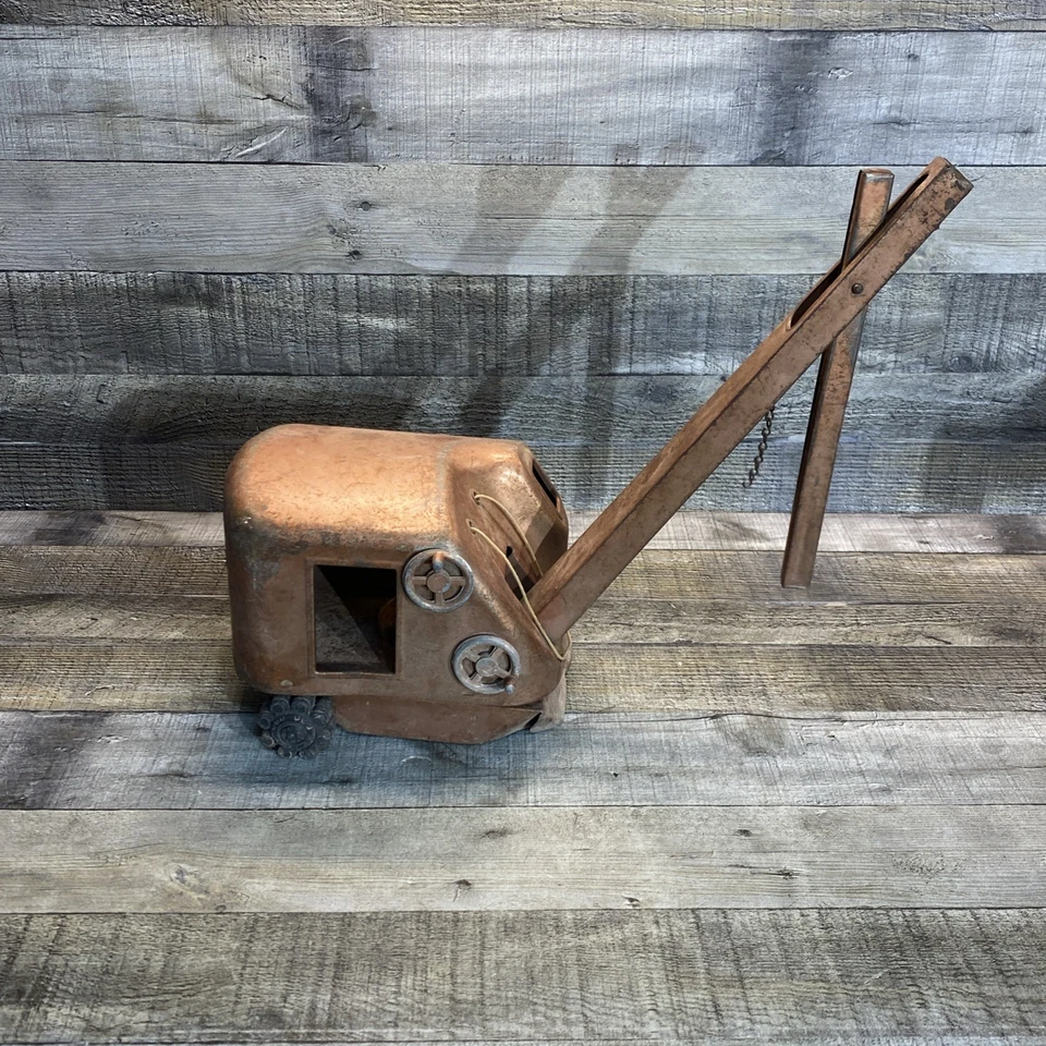 Grúa Pala de Vapor Structo Piezas De Colección Construcción Reparación Proyecto Chatarra  Foto 4 de 4