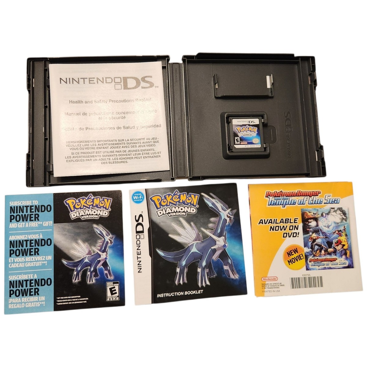 Pokemon Diamond Version Nintendo DS Game Complete In Package