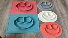 Lot 5 EZ PZ Silicone Placemat Bowl Mat Plate Baby Feeding Toddler