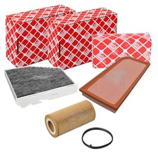 FEBI POLLEN- LUFT- ÖL-FILTER PAKET passend für Audi A3 8P1 A3 Sportback 8PA