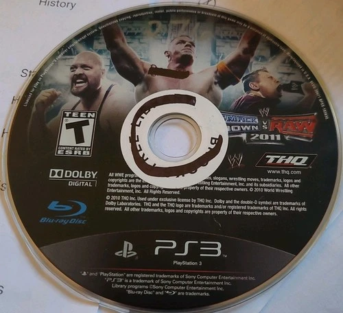 WWE SmackDown vs Raw 2011 PS3 PlayStation 3