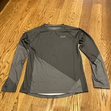 Gore Wear Men's C5 Long Sleeve Trail Bike Jersey - Dark Graphite Grey NWOT