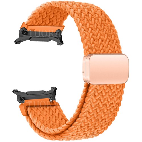 Für Samsung Galaxy Watch Ultra 47mm Magnet Geflochten Nylon Band Strap Bracelet - Bild 38 von 69