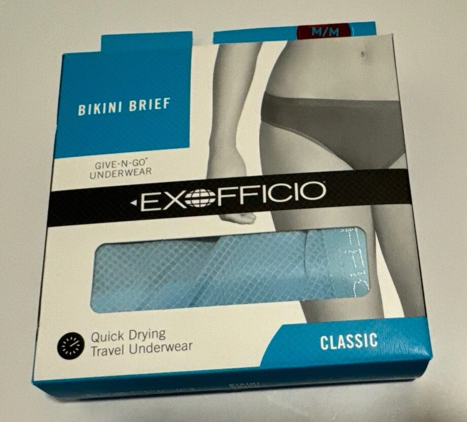 3 Pair ExOfficio Give-N-Go BIKINI BRIEF Woman Travel Mesh Pantie XS/S/M/L/2XL - Image 3 of 4