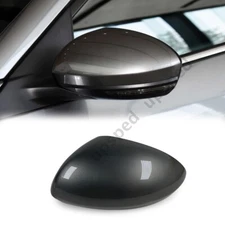 Gray Left Driver Side Car Rearview Mirror Cap Cover For Nissan Sentra 2020-2024