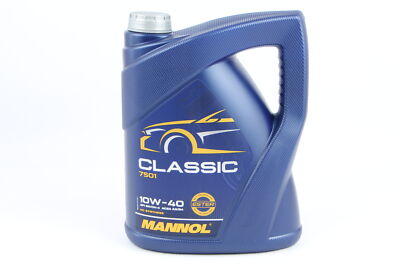 Original Mannol Classic 10W40 5L VW, Mercedes, Renault Motoröl