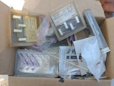 A BOX of FOXBORO, GRAPHIC CONTROLS DISPOSABLE PENS NEW OLD STOCK 20 + PACKETS