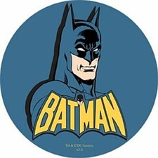 BATMAN GIANT ROUND COASTER (13CM DIAMETER) - OFFICIALLY LICENSED