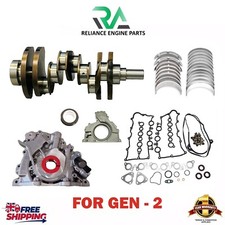 JAGUAR LAND ROVER 306DT ALLOY STEEL CRANKSHAFT WITH ENGINE REBUILD KIT 3.0DIESEL