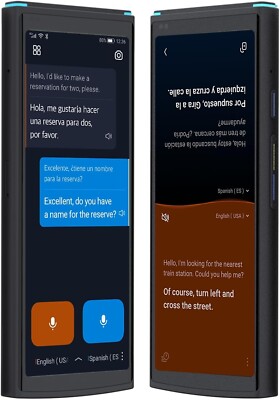 60 Languages Instant Voice Translator Device - Perfect for Travel & Business