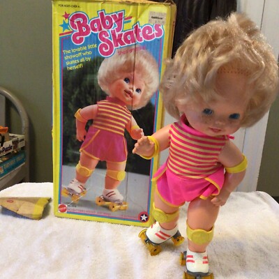 VINTAGE 1982 MATTEL BABY SKATE DOLL 15