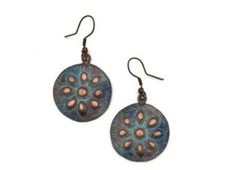 Copper Patina Earrings