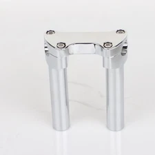 6.5" Tall Handlebar Riser 1" Top Clamp For Harley Fat Boy Dyna Heritage Softail