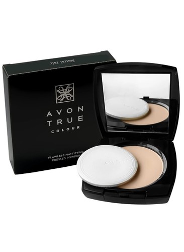Avon True Colour Flawless Mattifying Pressed Powder, various shades,New &Boxed - Picture 13 of 15