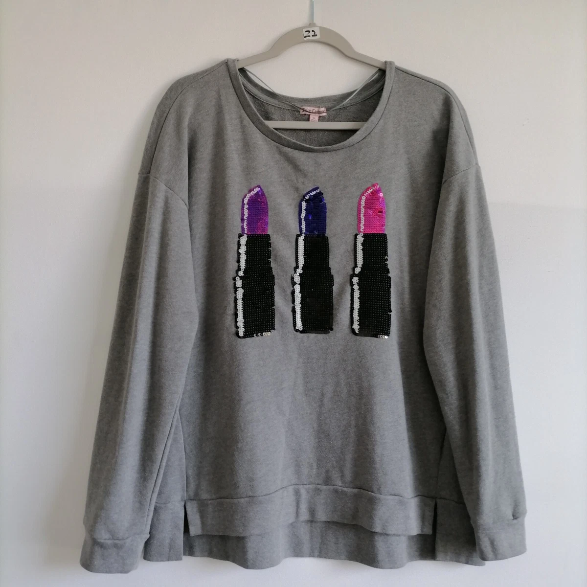 Juicy couture shop lipstick sweatshirt
