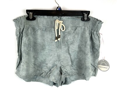 Sundown Women s Grey Short Casual Shorts Size L