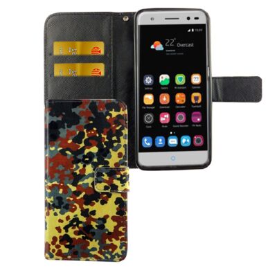 Handyhülle Schutz Case für ZTE Blade V7 Lite Cover Tasche Wallet Etui Bumper