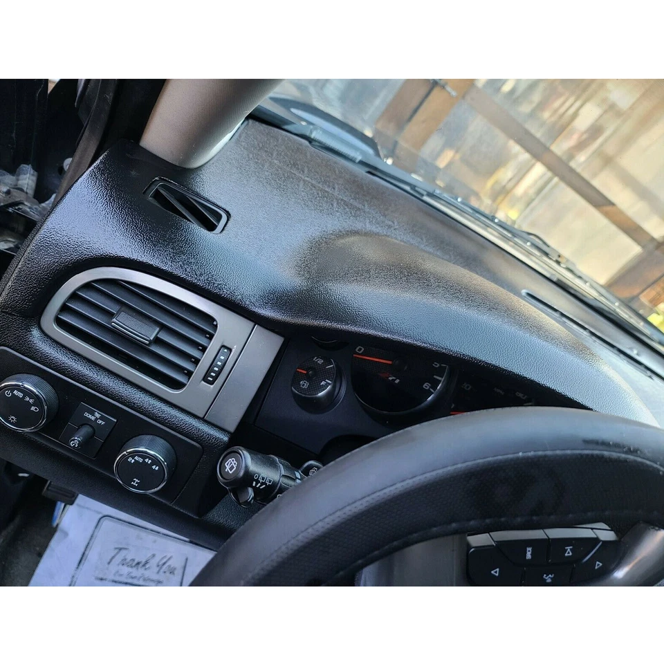 Dash Cover Cap Black For 2007-2014 Avalanche Suburban Tahoe Yukon Panel Pad Foto 2 de 4