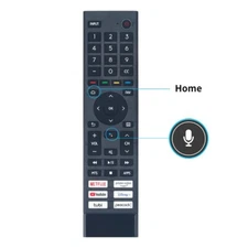 New ERF3J80H Bluetooth Remote Replacement for Hisense 4K UHD TVs-A6G/U6G/A4H/A7H