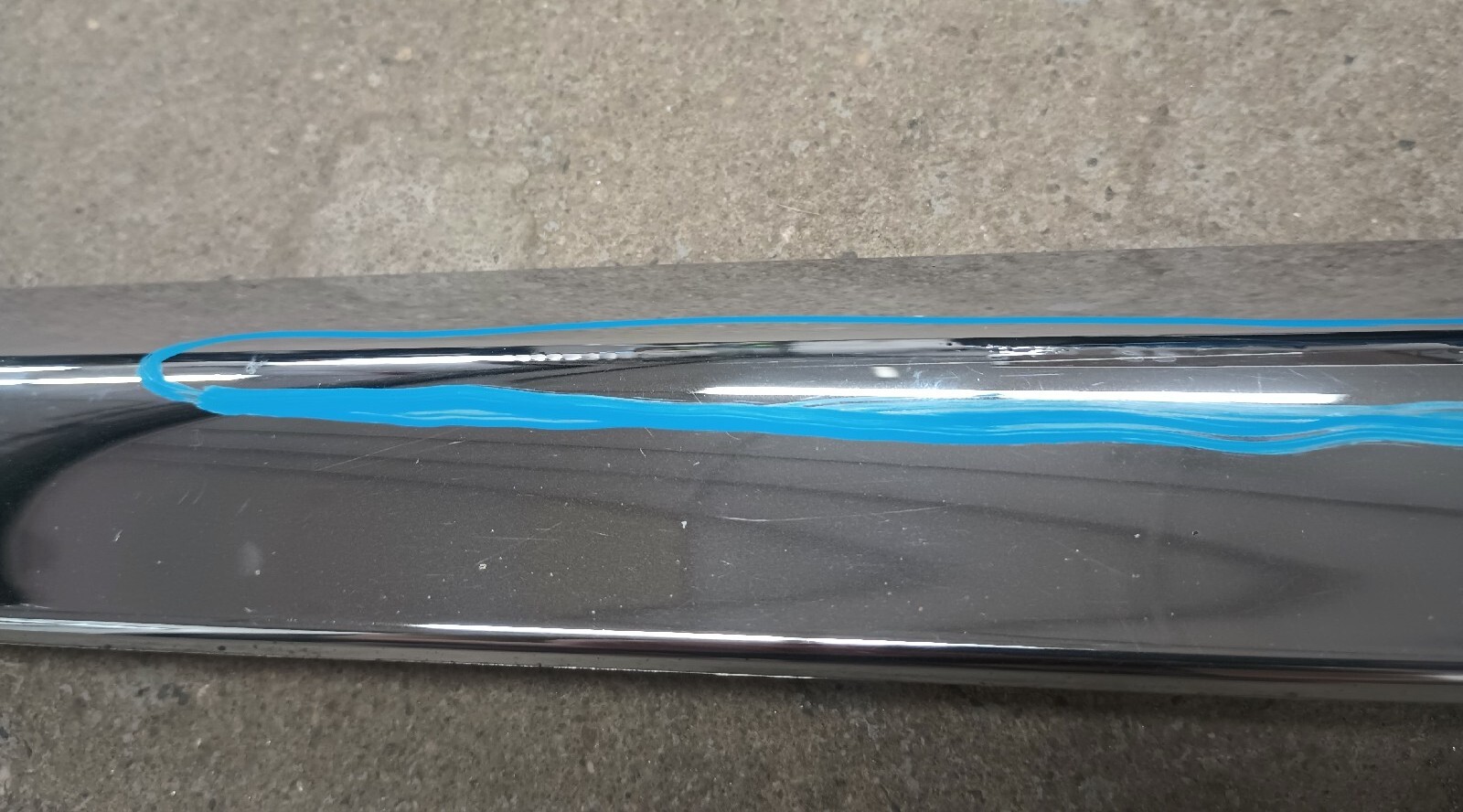 20142020 Infiniti QX60 Right Pass Side Front Door Chrome Molding Strip