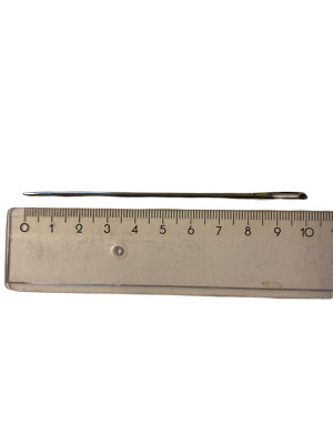 10 cm große  Sacknadel Webnadel  Flechtnadel Nadel Fleischnadel spitz (3,66 /1St