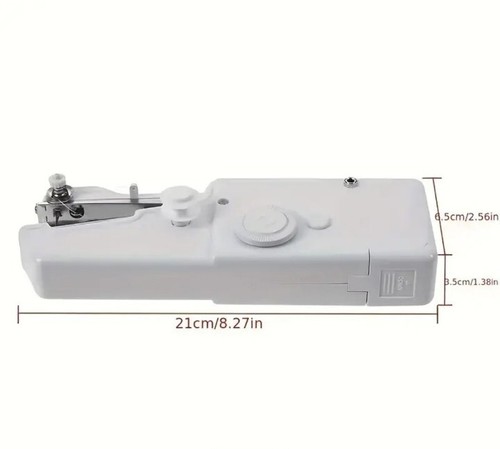 Mini Cordless Sewing Machine Handheld Thread Stitch Clothes Portable Travel Kit - Picture 2 of 6