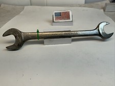 VLCHEK W2830, Open End Wrench, 15/16in. x 7/8in., USA made -- Green Tag