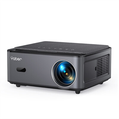 Yaber Beamer Pro U6 LED 800 ANSI-Lumen 1920 x 1080 Full HD unterstützt Projektor