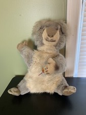 Vintage Steiff Stuffed Animal Australian Koala Original Tag Sitting Plush Real