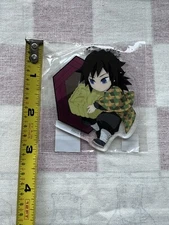 Demon Slayer Kimetsu no Yaiba Tomioka Giyuu Giyu Ufotable Acrylic Charm Keychain